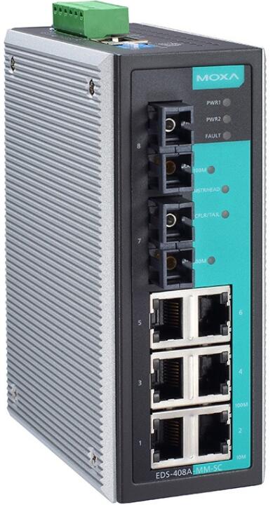 MOXA EDS-408A-MM-SC