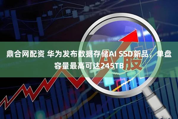 鼎合网配资 华为发布数据存储AI SSD新品，单盘容量最高可达245TB