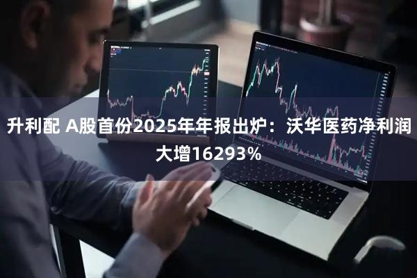 升利配 A股首份2025年年报出炉：沃华医药净利润大增16293%