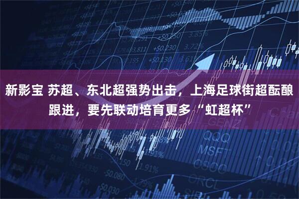 新影宝 苏超、东北超强势出击，上海足球街超酝酿跟进，要先联动培育更多 “虹超杯”